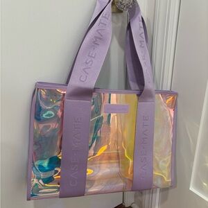 Case-Mate Holographic Iridescent Tote Bag